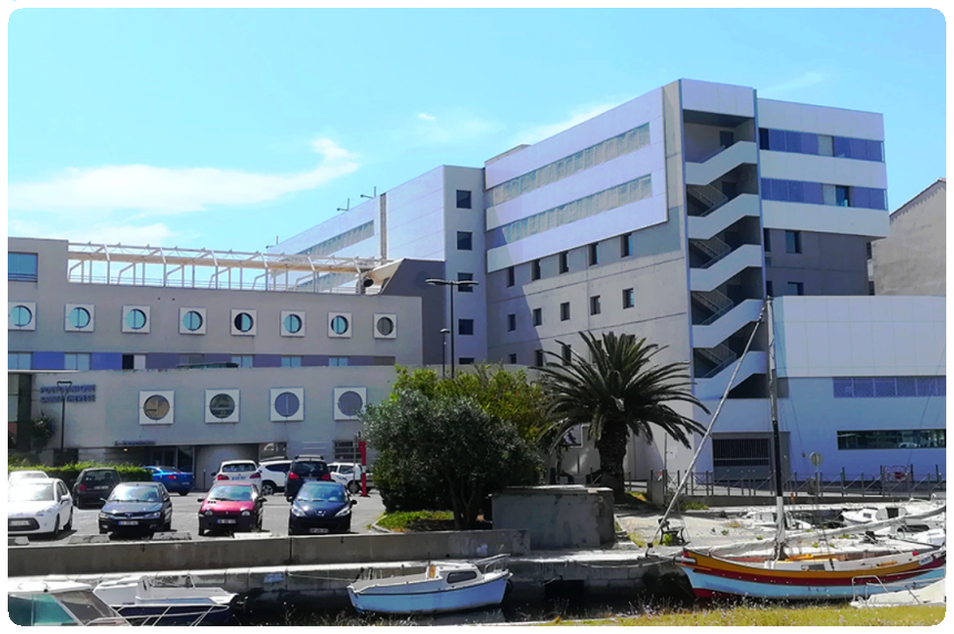 Pole Sante Thau Polyclinic extension in France